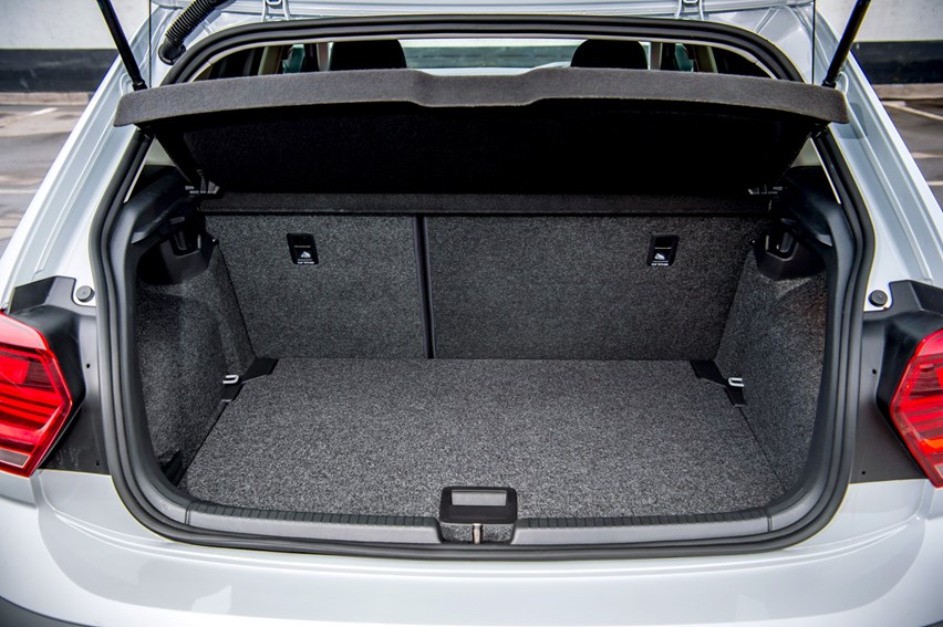 Volkswagen Polo Practicality Boot Space Dimensions Parkers