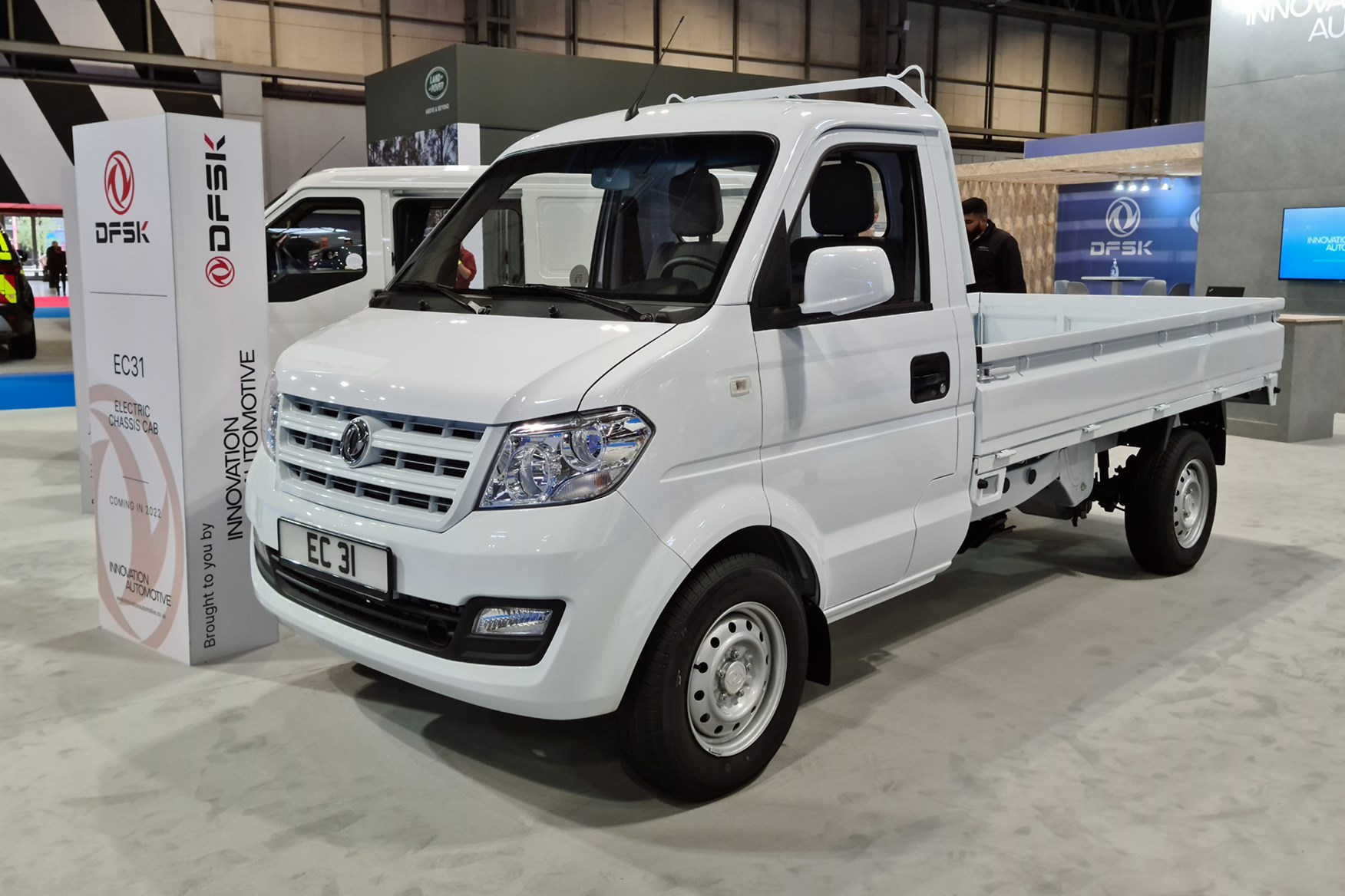 DFSK EC35 Electric Van And EC31 Chassis Cab At 2021 CV Show Parkers