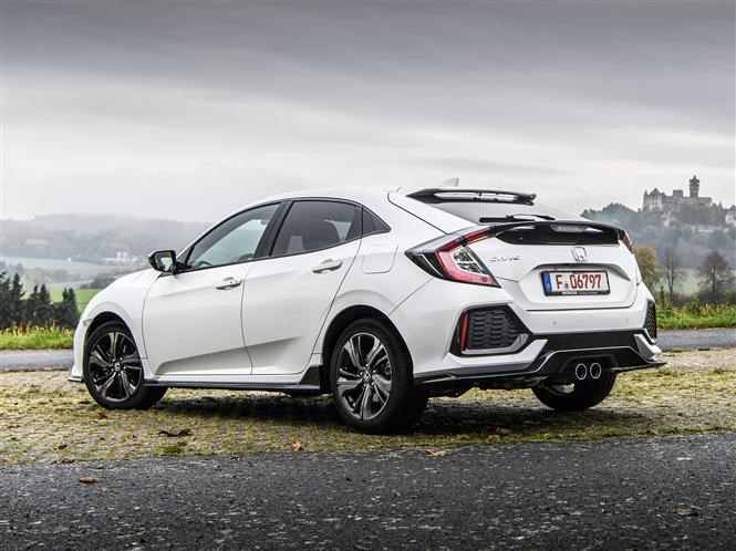 Prices For 2017 Honda Civic Announced Parkers Honda Civic 2017 Pricing Hatchback White