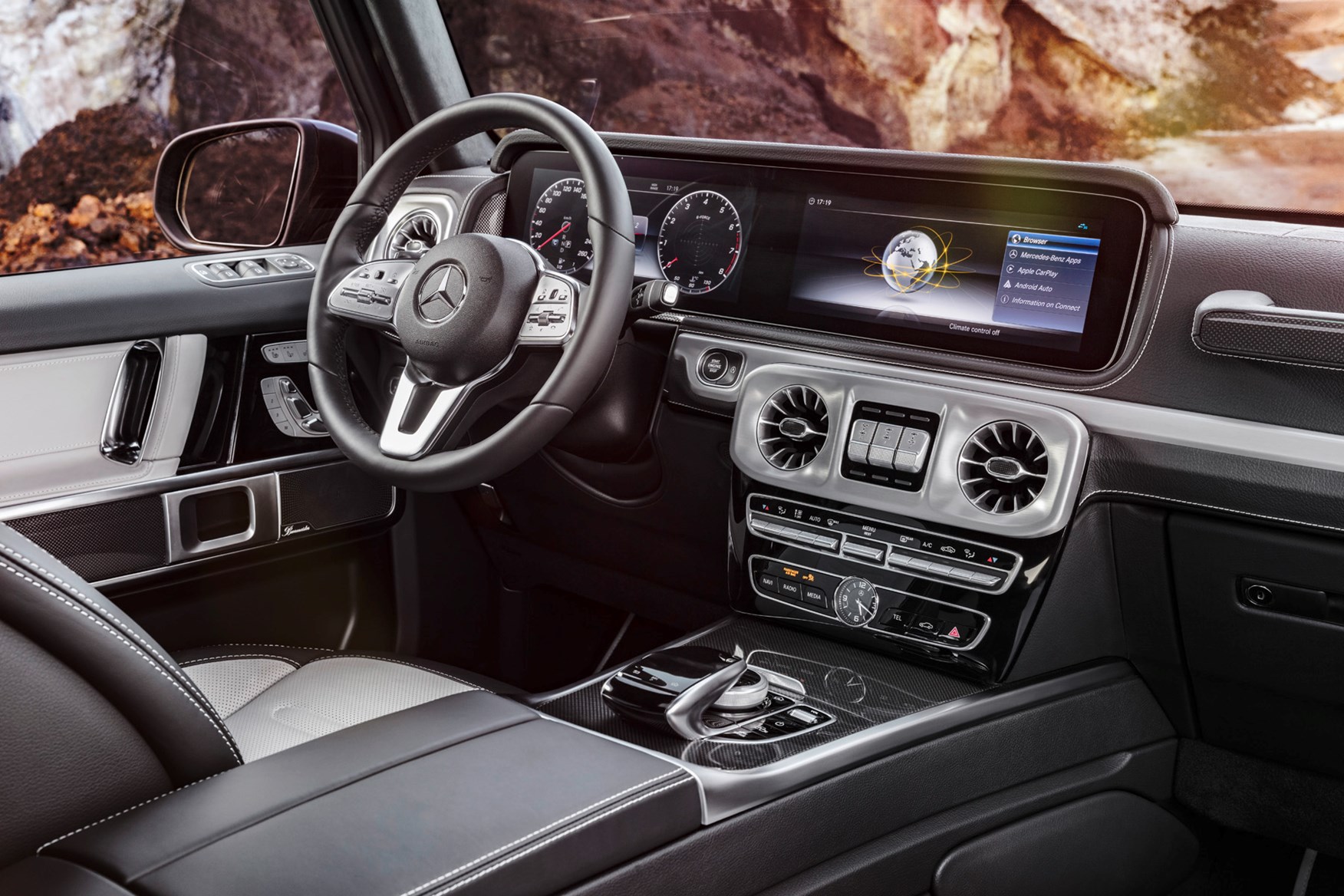 Mercedes G Cl Details Specifications Prices Parkers Mercedes G Cl 2018 Interior