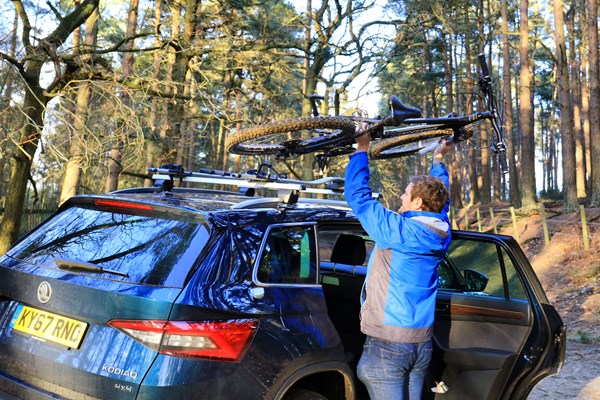 skoda bike rack