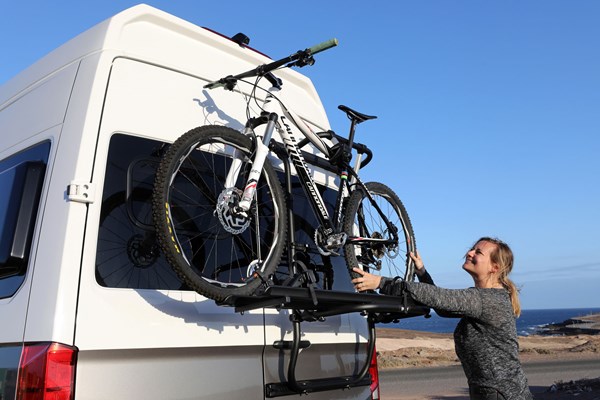 vw crafter bike rack