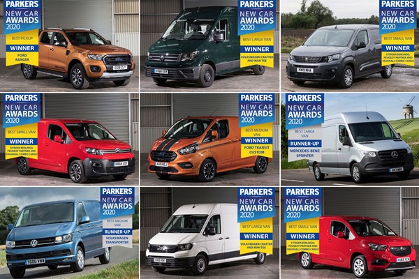 parkers used vans for sale