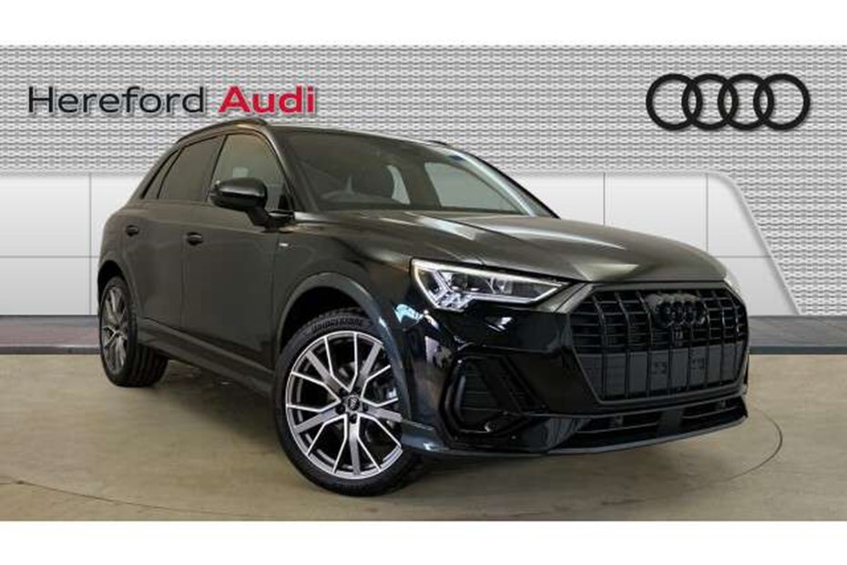 Audi Q3 SUV (18 on) 35 TFSI Black Edition 5dr [20" Alloy] For Sale - Vertu Audi Hereford, Roman Road