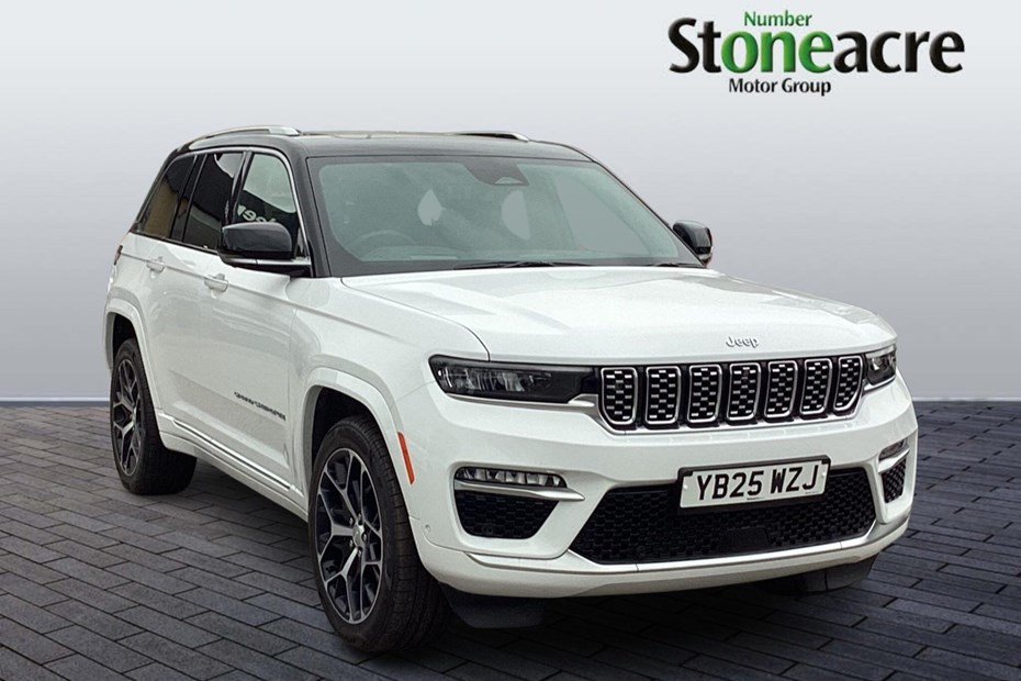 Jeep Grand Cherokee SUV (22 on) 2.0 Turbo 4xe PHEV Summit 5dr Auto For Sale - Stoneacre Cleckheaton Fiat, Cleckheaton