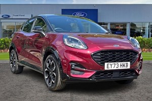 Ford Puma SUV (19 on) 1.0 EcoBoost Hybrid mHEV Vivid Ruby Ed 5dr DCT For Sale - TrustFord Dagenham, Barking