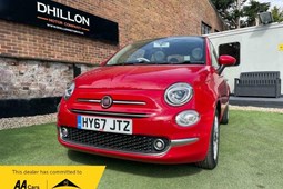 Fiat 500 Hatchback (08-24) 1.2 Lounge (09/15-) 3d For Sale - Dhillon Motor Co, Southampton