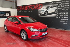 Vauxhall Astra Hatchback (15-21) 1.4i 16V SRi 5d For Sale - Crawford Cars, Lisburn