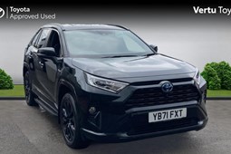 Toyota RAV4 SUV (19 on) 2.5 VVT-i Hybrid Black Edition 5dr CVT For Sale - Vertu Toyota Leicester, Leicester