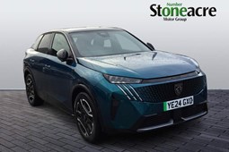 Peugeot e-3008 SUV (23 on) 157kW GT 73kWh 5dr Auto For Sale - Stoneacre Chesterfield Jeep, Chesterfield