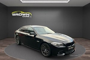 BMW 5-Series Saloon (10-17) 520d M Sport (Start Stop) 4d Step Auto For Sale - Brown Cars, Newry