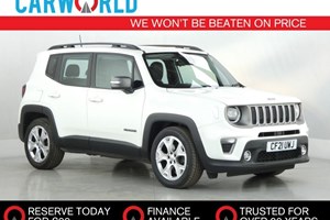 Jeep Renegade (15 on) Limited 1.3 150hp 4x2 DDCT auto (08/2018 on) 5d For Sale - Carworld Superstore, Peterborough