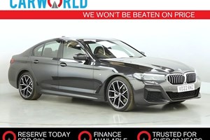 BMW 5-Series Saloon (17-24) 520d MHT M Sport 4dr Step Auto 4d For Sale - Carworld Superstore, Peterborough