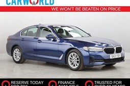 BMW 5-Series Saloon (17-24) 520d MHT SE 4dr Step Auto 4d For Sale - Carworld Superstore, Peterborough