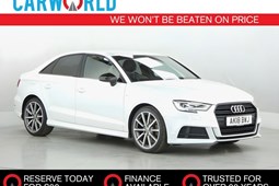Audi A3 Saloon (13-20) Black Edition 1.5 TFSI 150PS S Tronic auto 4d For Sale - Carworld Superstore, Peterborough
