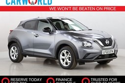 Nissan Juke SUV (19 on) 1.0 DiG-T 114 N-Connecta 5dr For Sale - Carworld Superstore, Peterborough