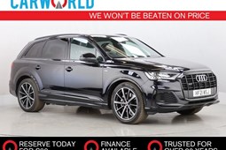 Audi Q7 SUV (15 on) Black Edition 55 TFSI 340PS Quattro Tiptronic auto 5d For Sale - Carworld Superstore, Peterborough