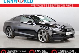 Audi A5 Coupe (16-24) Black Edition 40 TFSI 190PS S Tronic auto 2d For Sale - Carworld Superstore, Peterborough