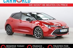 Toyota Corolla Hatchback (19 on) Excel Hybrid 1.8 VVT-i auto 5d For Sale - Carworld Superstore, Peterborough
