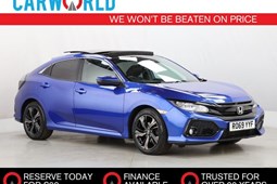 Honda Civic Hatchback (17-22) EX 126PS VTEC Turbo auto 5d For Sale - Carworld Superstore, Peterborough