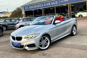 BMW 2-Series Convertible (15-21) 218i M Sport 2d Step Auto For Sale - St Michaels Garage Sittingbourne, Sittingbourne