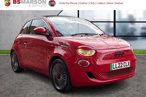 Fiat 500 Electric Convertible (20 on) 87kW Red 42kWh 2dr Auto For Sale - B S Marson & Sons, Newcastle under Lyme