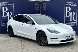 Tesla Model 3 (16 on) Performance All-Wheel Drive auto 4d For Sale - Browns of Richmond, Richmond