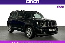 Jeep Renegade (15 on) Limited 1.3 150hp 4x2 DDCT auto (08/2018 on) 5d For Sale - cinch, Online Retailer