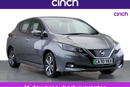 Nissan Leaf Hatchback (18 on) Acenta 150PS [6.6kW On-board charger] auto 5d For Sale - cinch, Online Retailer
