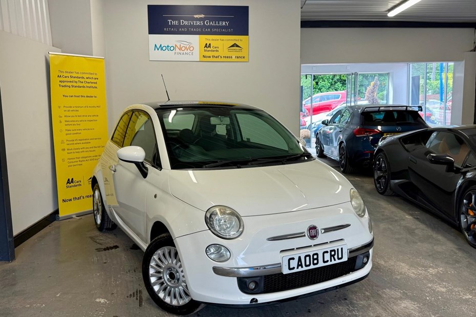 Fiat 500 Hatchback (08-24) 1.2 Lounge 3d For Sale - The Drivers Gallery Ltd, Wellesbourne