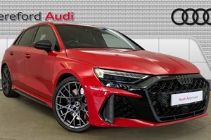 Audi A3 RS 3 Sportback (21 on) RS 3 TFSI Quattro Carbon Black 5dr S Tronic For Sale - South Hereford Audi, Hereford