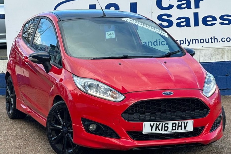 Ford Fiesta (08-17) 1.0 EcoBoost (140bhp) Zetec S Red 3d For Sale - J and I Car Sales, Plymouth