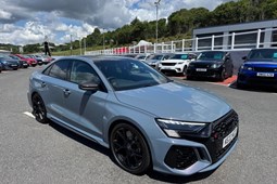 Audi A3 RS 3 Saloon (21 on) RS 3 TFSI Quattro Carbon Black 4dr S Tronic For Sale - Castle Motors (Trebrown), Liskerd