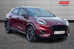 Ford Puma SUV (19 on) 1.0 EcoBoost Hybrid mHEV 155 Vivid Ruby Ed 5dr DCT For Sale - Perrys Mansfield Ford, Mansfield