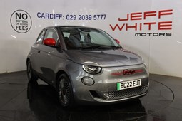 Fiat 500 Electric Hatchback (20 on) 70kW Red 24kWh 3dr Auto For Sale - Jeff White Motors, Cardiff