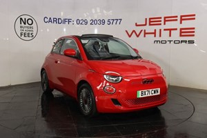 Fiat 500 Electric Convertible (20 on) 87kW Red 42kWh 2dr Auto For Sale - Jeff White Motors, Cardiff