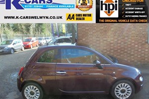 Fiat 500 Hatchback (08-24) 1.2 Lounge (09/15-) 3d For Sale - K-Cars, Welwyn Garden City