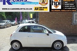 Fiat 500 Hatchback (08-24) 1.2 Lounge (Start Stop) 3d For Sale - K-Cars, Welwyn Garden City