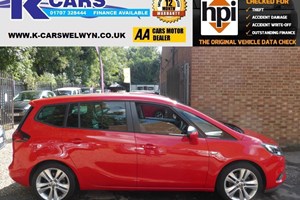Vauxhall Zafira Tourer (12-18) SRi 1.4i Turbo (140PS) (10/16) 5d For Sale - K-Cars, Welwyn Garden City