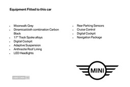 MINI Hatchback (14-24) 1.5 Cooper Sport 5dr For Sale - Bavarian Mini, Belfast