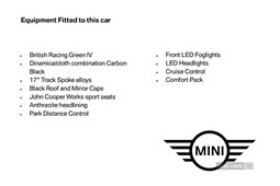 MINI Hatchback (14-24) Cooper S Sport 3d For Sale - Bavarian Mini, Belfast