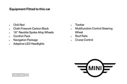 MINI Countryman SUV (17-24) 1.5 Cooper Classic 5d For Sale - Bavarian Mini, Belfast
