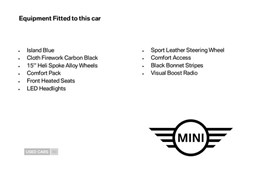 MINI Hatchback (14-24) 1.5 Cooper Classic 3dr For Sale - Bavarian Mini, Belfast
