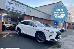 Lexus RX SUV (16-22) 450h 3.5 F-Sport 5d CVT Auto For Sale - DAB Cars Ltd, Bury