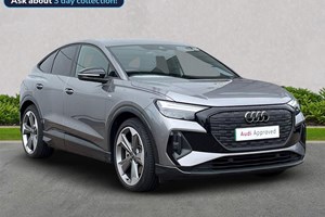 Audi Q4 E-Tron Sportback (21 on) 210kW 45 82kWh Black Edition 5dr Auto For Sale - Glasgow Audi, Braehead