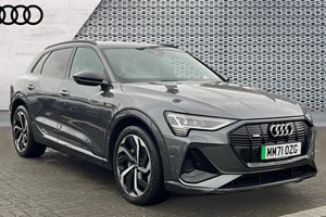 Audi E-Tron SUV (19-22) 230kW 50 Quattro 71kWh Black Edition Auto 5d For Sale - Marshall Audi Oxford, Oxford