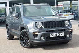 Jeep Renegade (15 on) Night Eagle 1.3 GSE T4 150hp FWD DDCT auto 5d For Sale - Arnold Clark Motorstore/Hyundai (Inverness), Inverness