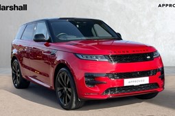 Land Rover Range Rover Sport SUV (22 on) 3.0 D350 First Edition 5dr Auto For Sale - Marshall Land Rover Lincoln, WHISBY ROAD
