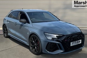 Audi A3 RS 3 Sportback (21 on) RS 3 TFSI Quattro Carbon Black 5dr S Tronic For Sale - Marshall SEAT Cambridge, Cambridge