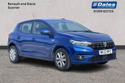 Dacia Sandero Hatchback (21 on) 1.0 TCe Comfort 5dr For Sale - Dales Renault/Dacia at Scorrier, Redruth